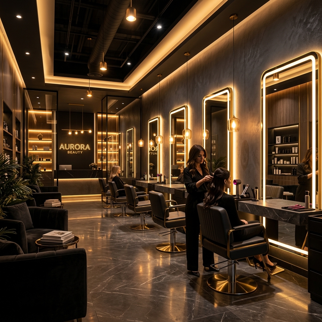 Salon Colombia Interior Design